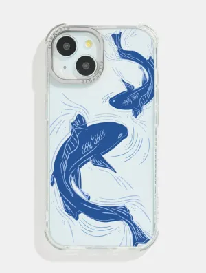 Koi Fish Shock iPhone Case