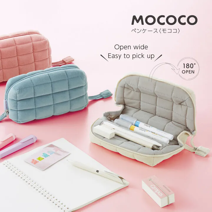 Kokuyo MOCOCO Fluffy Pen Case - Pastel Pink