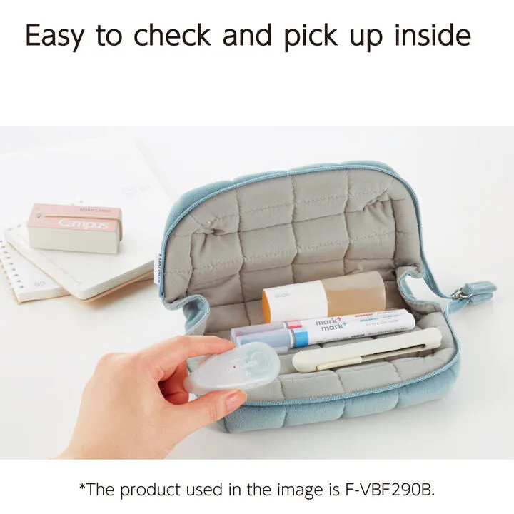 Kokuyo MOCOCO Fluffy Pen Case - Pastel Pink