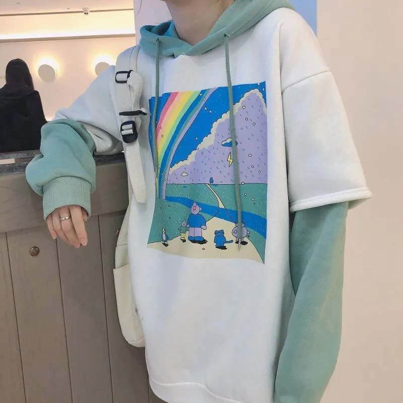 Korean Hoodie Drawing