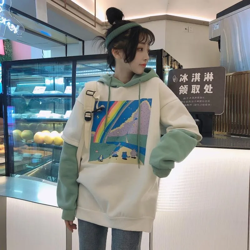 Korean Hoodie Drawing