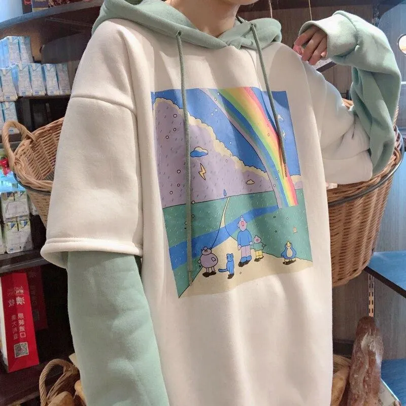 Korean Hoodie Drawing