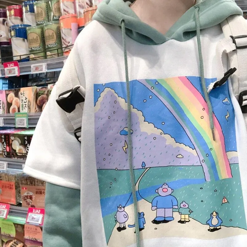 Korean Hoodie Drawing
