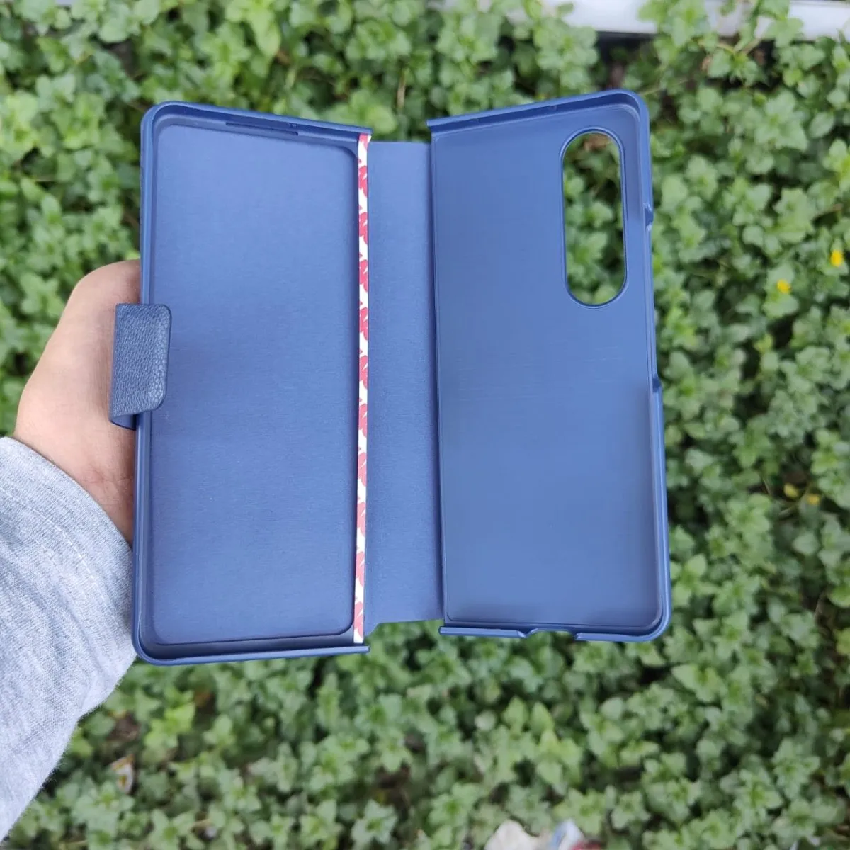 Leather Book Cover By Eouro | Samsung Galaxy Z Fold 3 5G