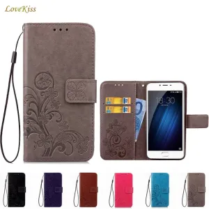 Leather Phone Case Wallet Cover For Meizu M3 Mini M3S M5 M5S Case M3 M5 M6 Note 8 V8 Pro M8 Lite Flip Stand Book Capa Back Cover