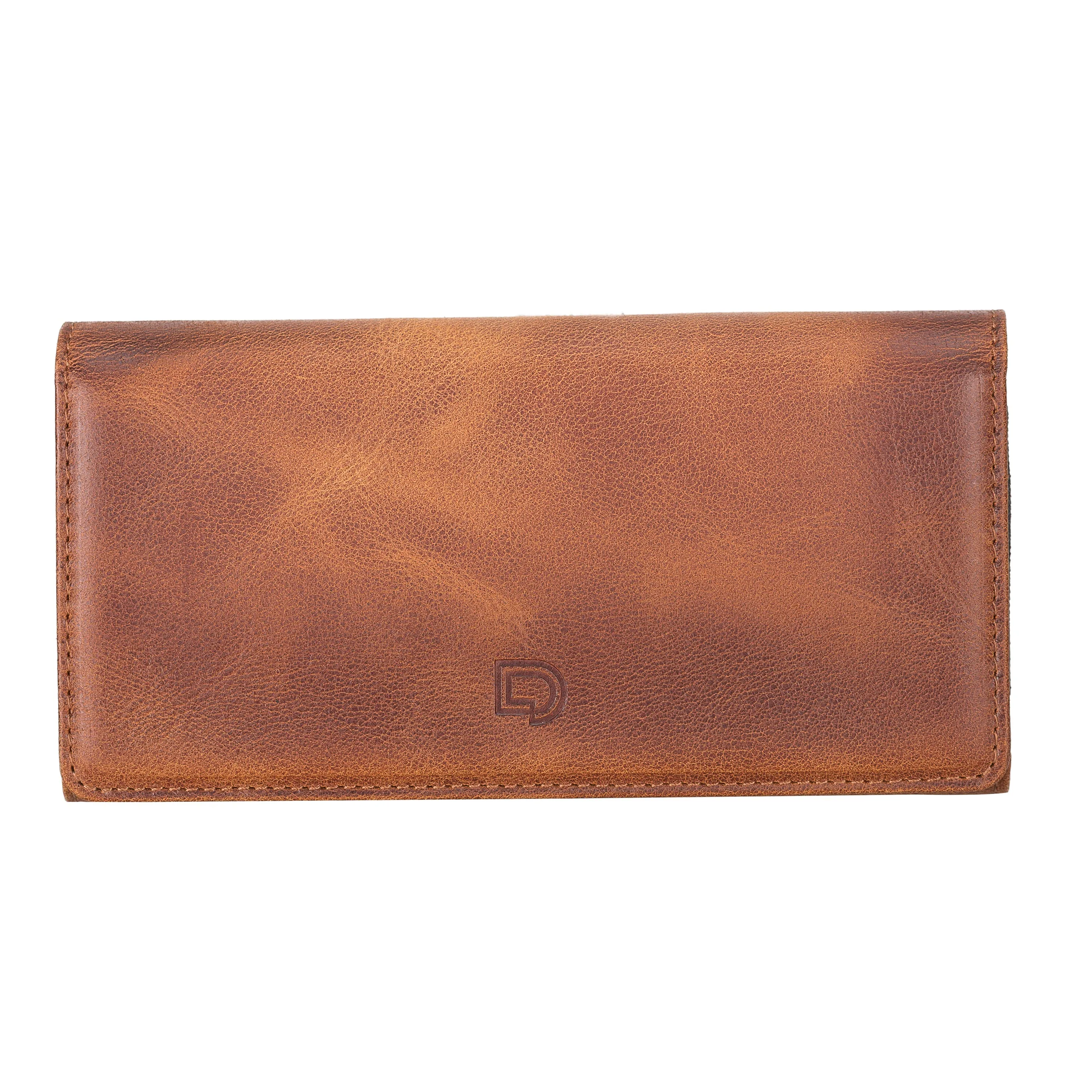 Leather Phone Holster with Magnetic Belt (Brown)