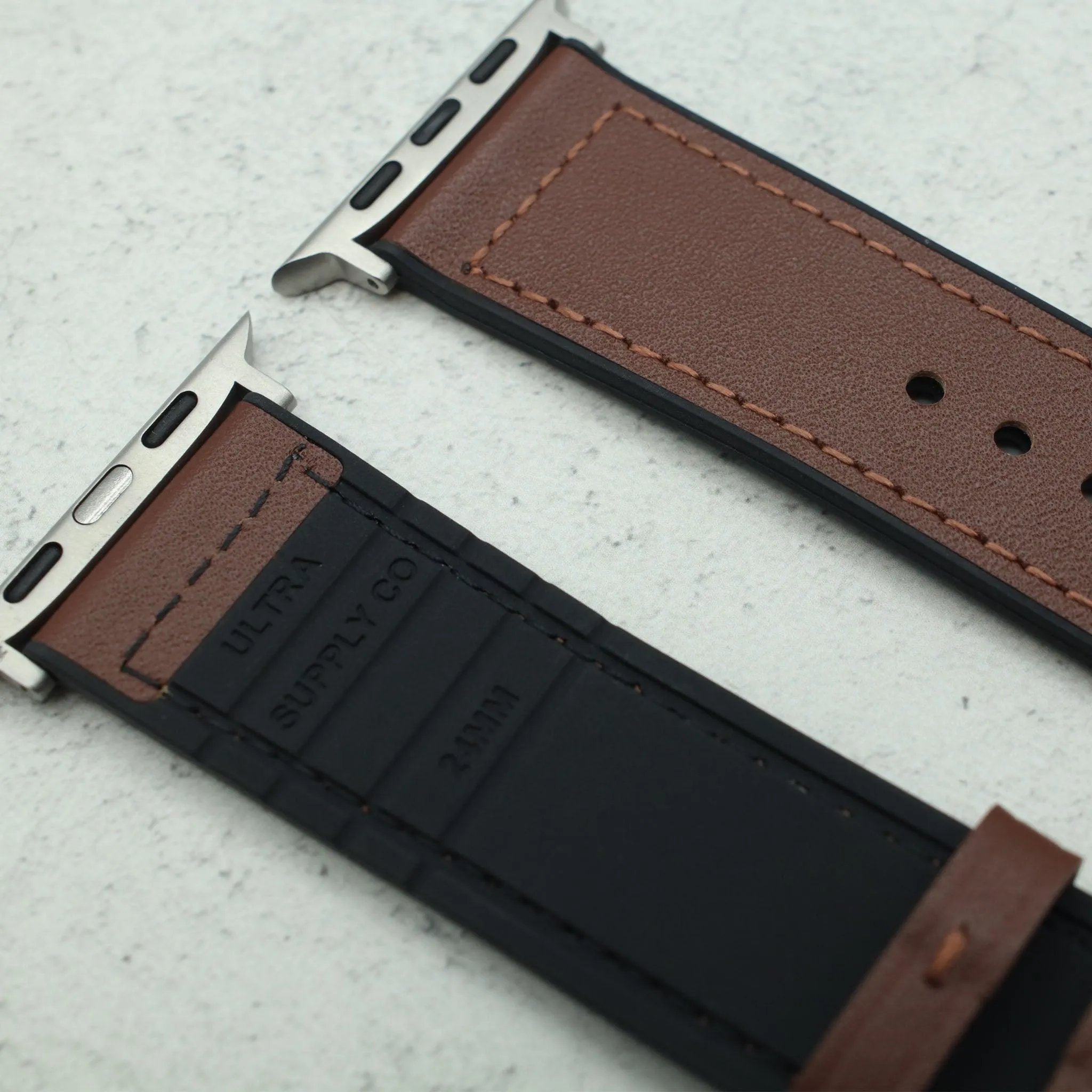 Leather Sport Band for Apple Watch Ultra 2