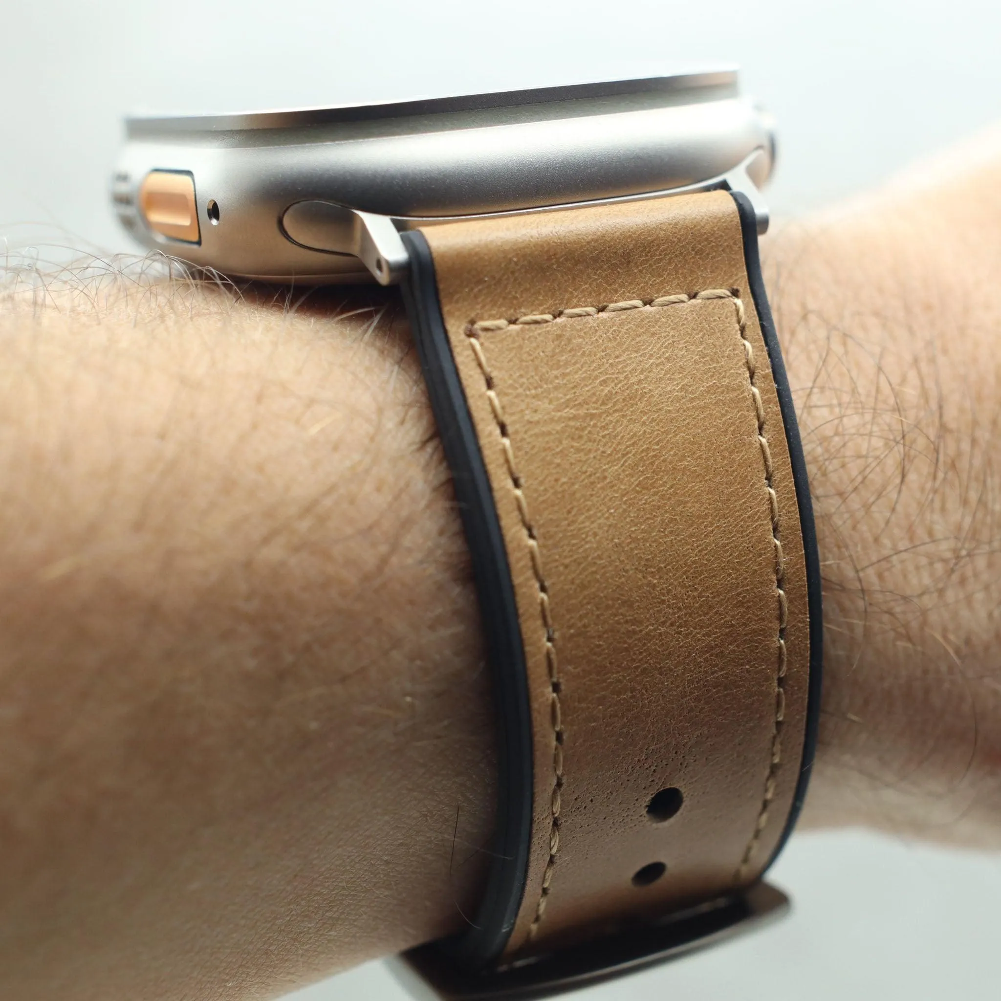 Leather Sport Band for Apple Watch Ultra 2