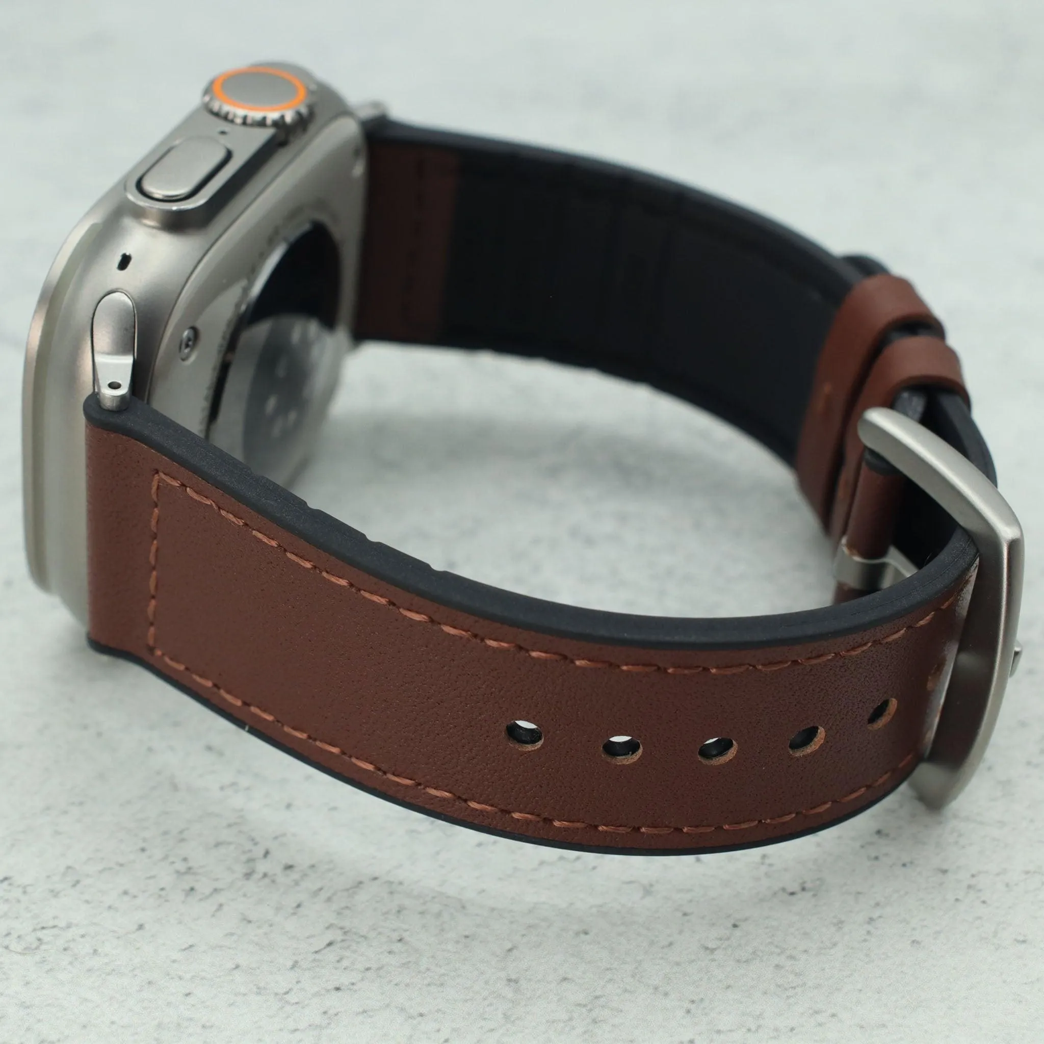 Leather Sport Band for Apple Watch Ultra 2