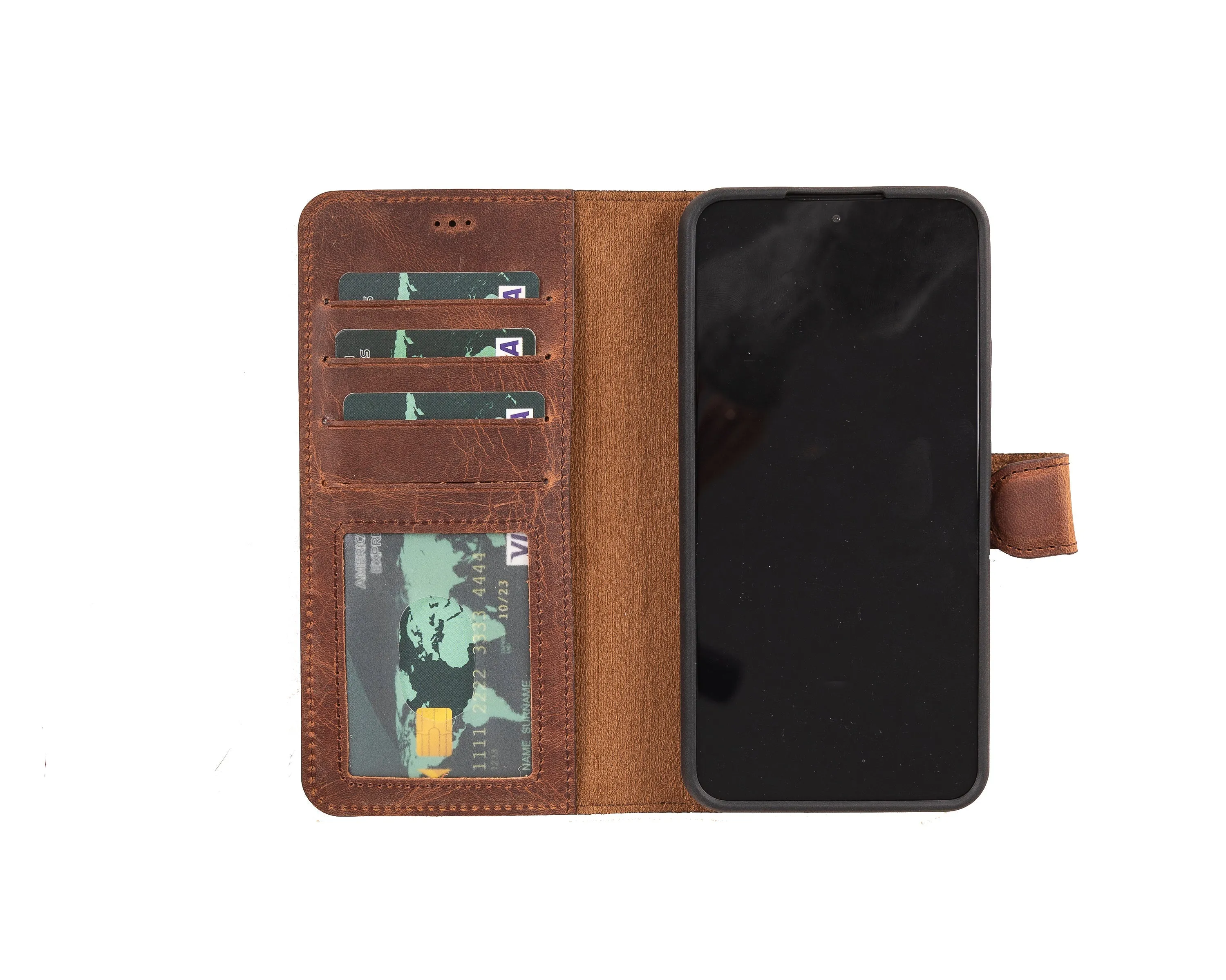 Leather Wallet Case for Samsung Galaxy S22 Plus