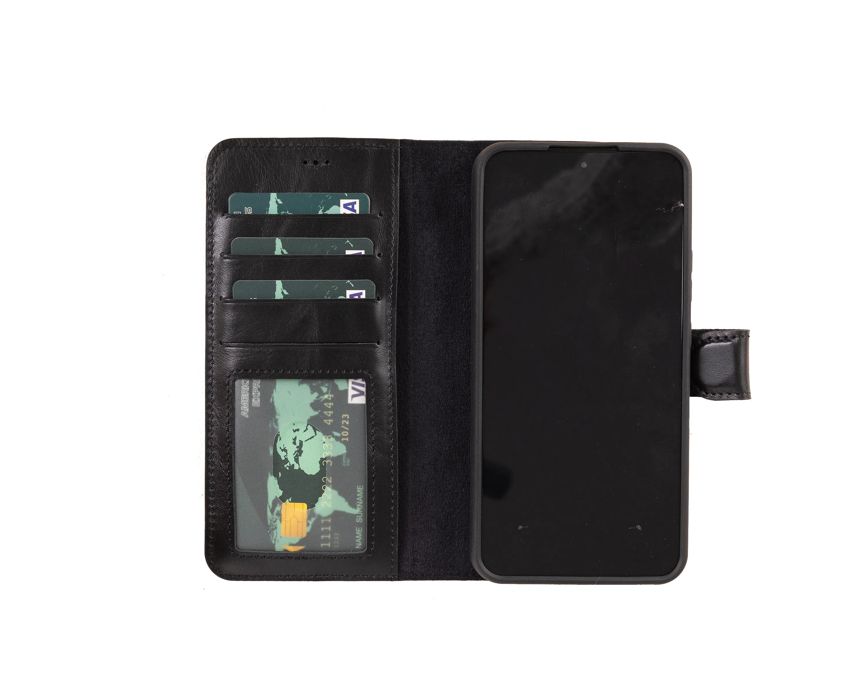 Leather Wallet Case for Samsung Galaxy S22 Plus