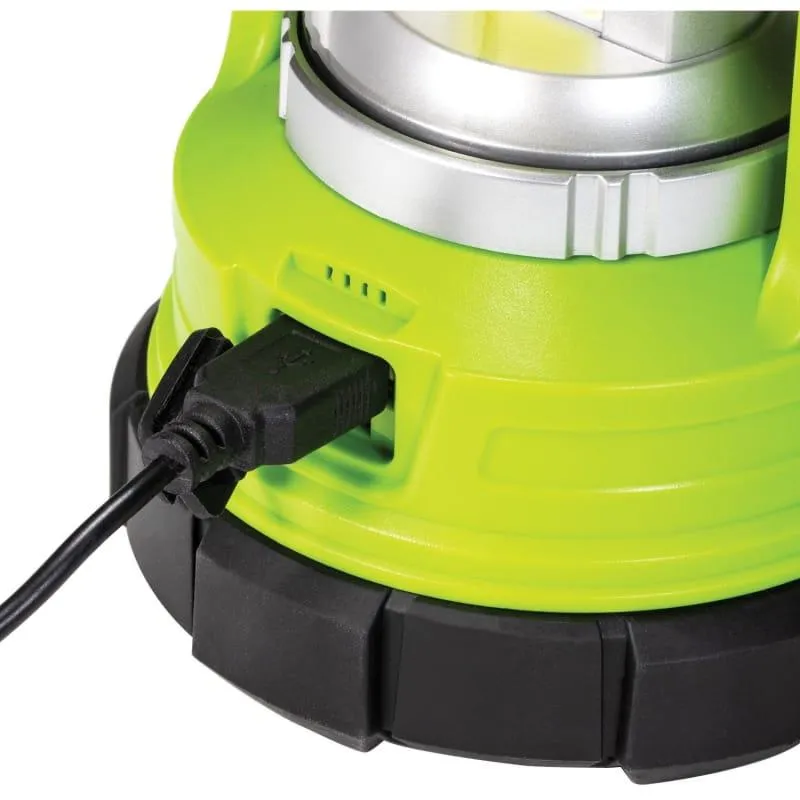 Life Gear USB Rechargeable 2200 Lumen Lantern & Power Bank
