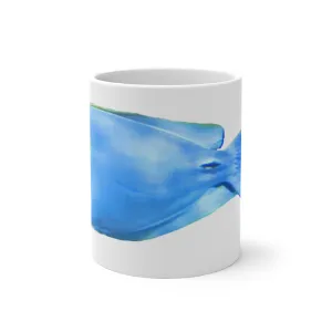 Light Blue and Yellow Fish Color Changing Mug