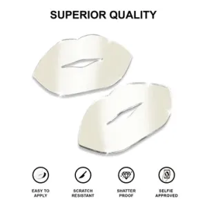 Lips Mirror Decal