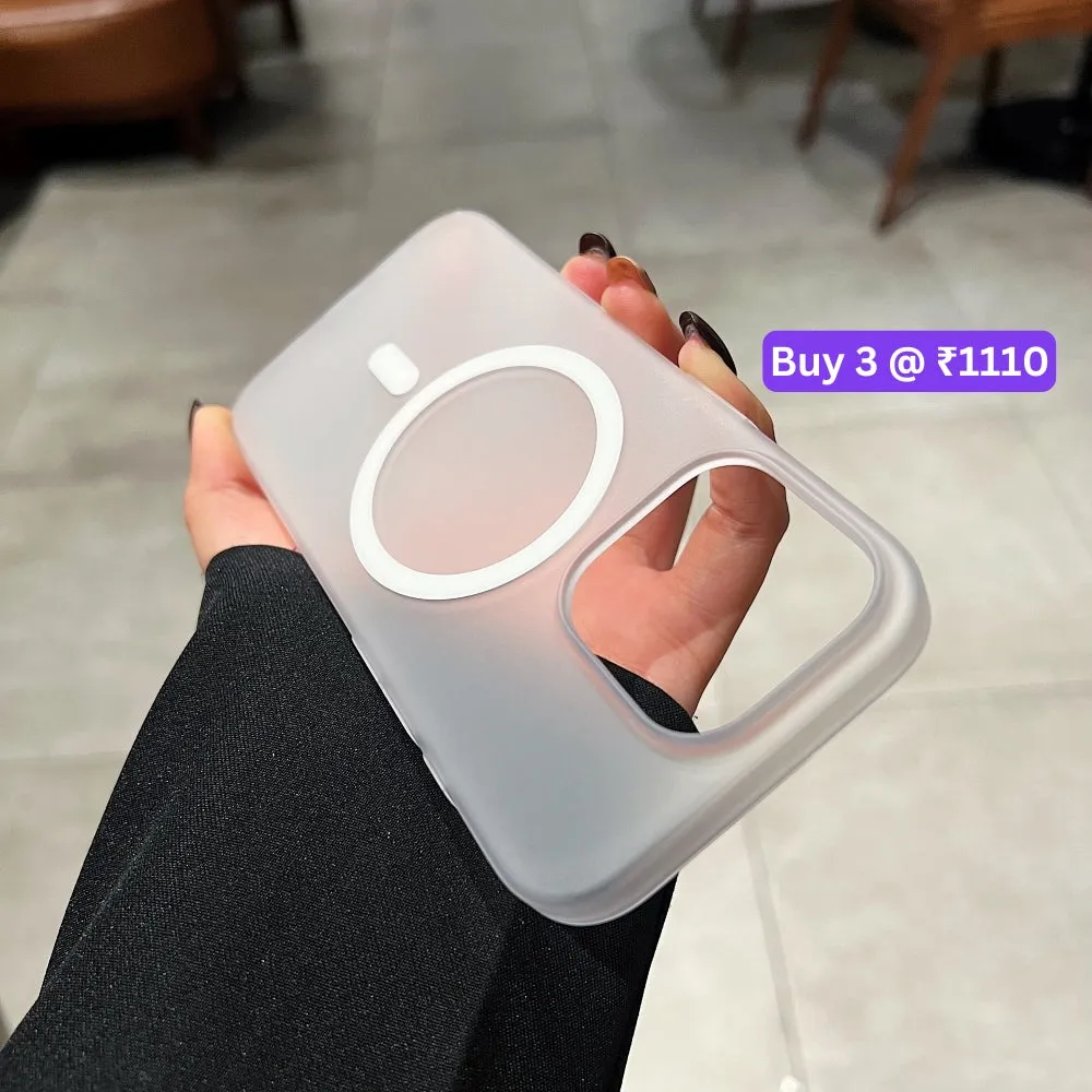 Liquid Silicone Super Thin Magsafe Phone Case - iPhone 15