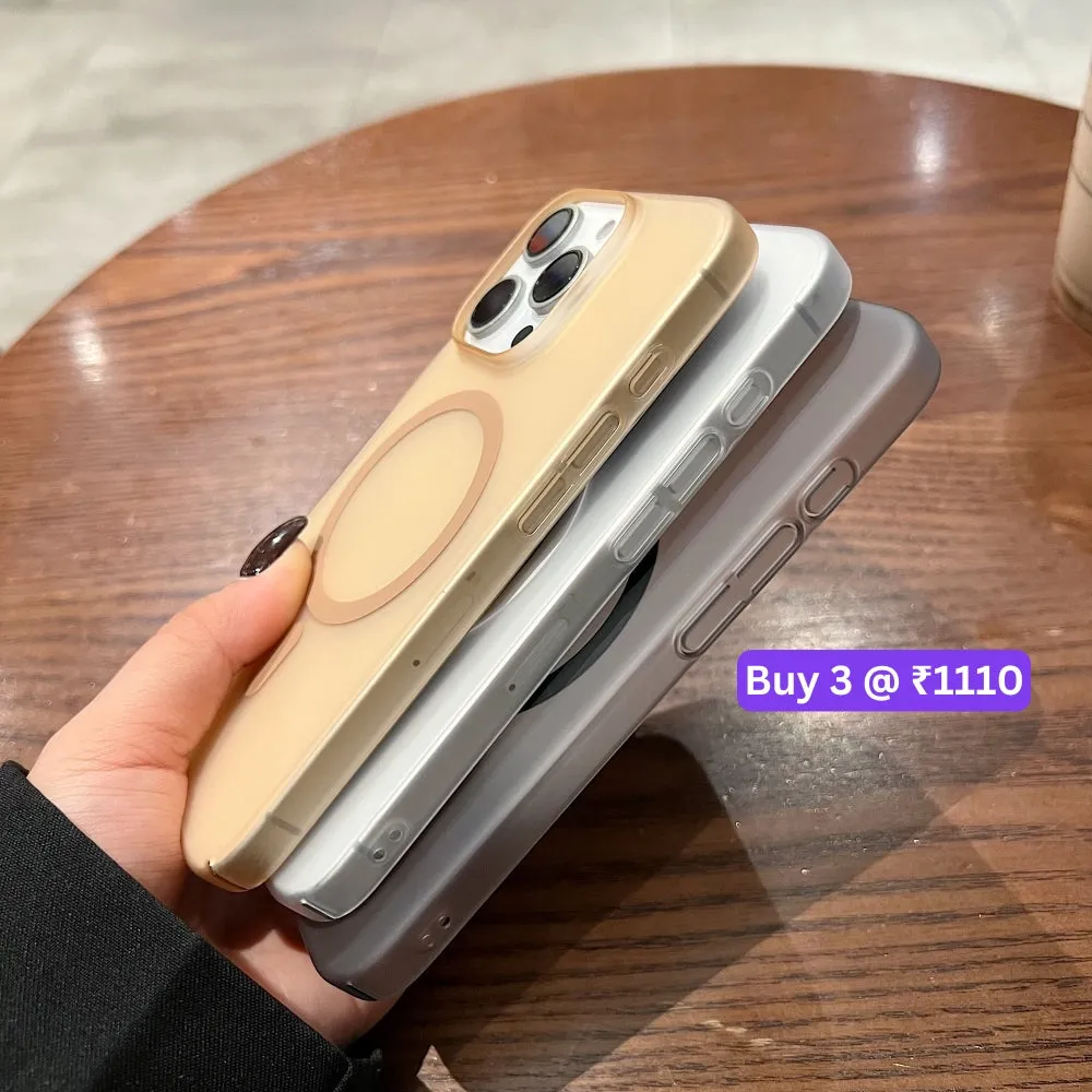 Liquid Silicone Super Thin Magsafe Phone Case - iPhone 16 Plus
