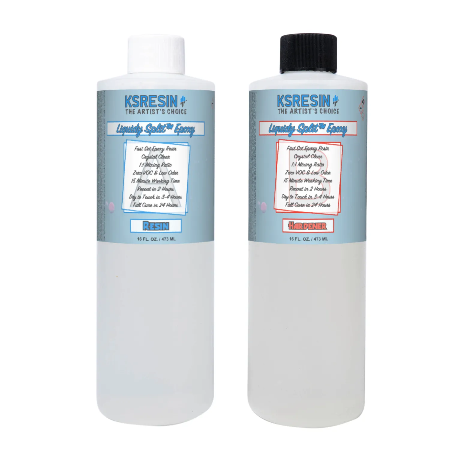 Liquidy Split™ Epoxy - Thick Fast Set Tumbler Coating Resin
