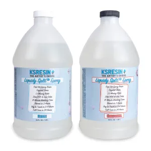 Liquidy Split™ Epoxy - Thick Fast Set Tumbler Coating Resin