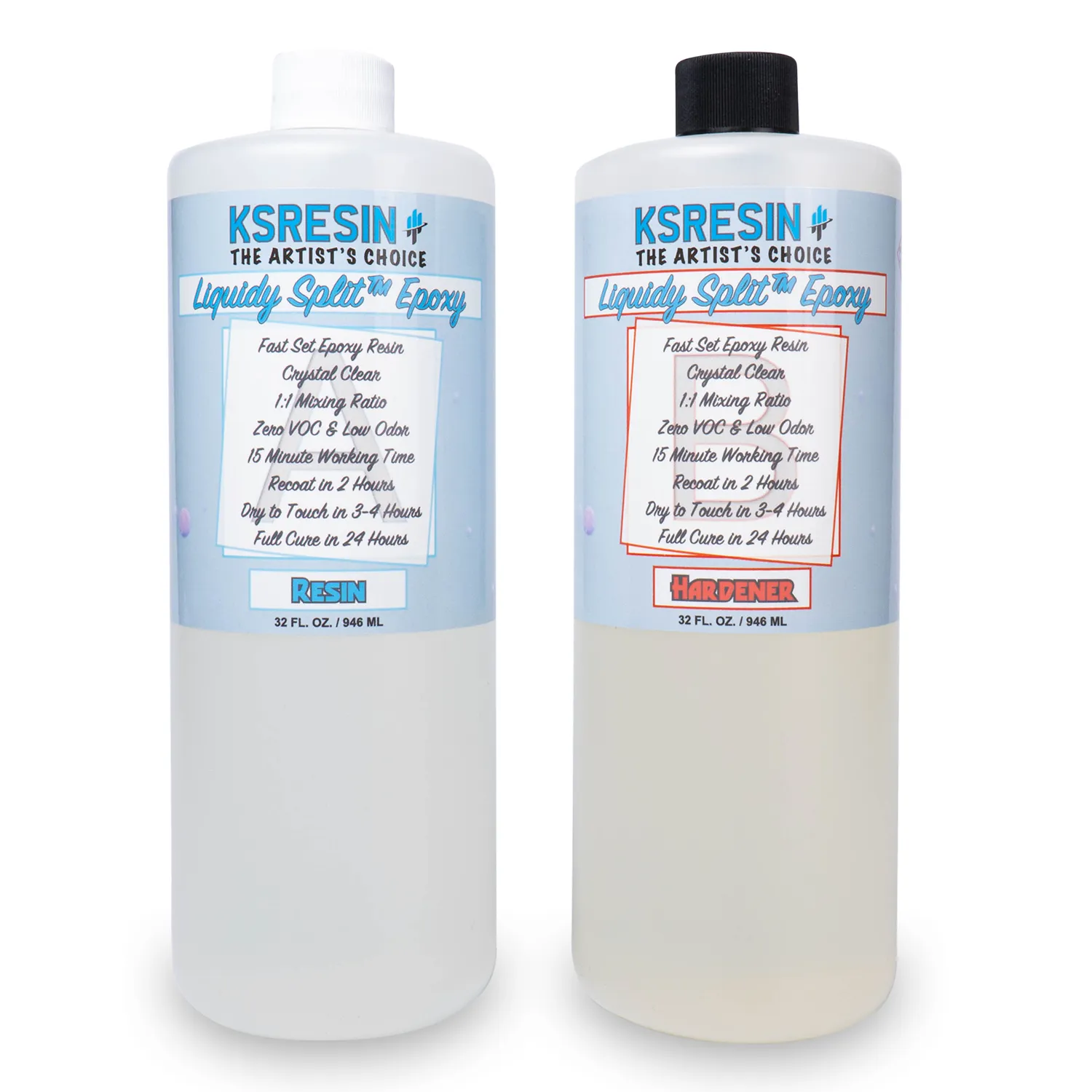 Liquidy Split™ Epoxy - Thick Fast Set Tumbler Coating Resin