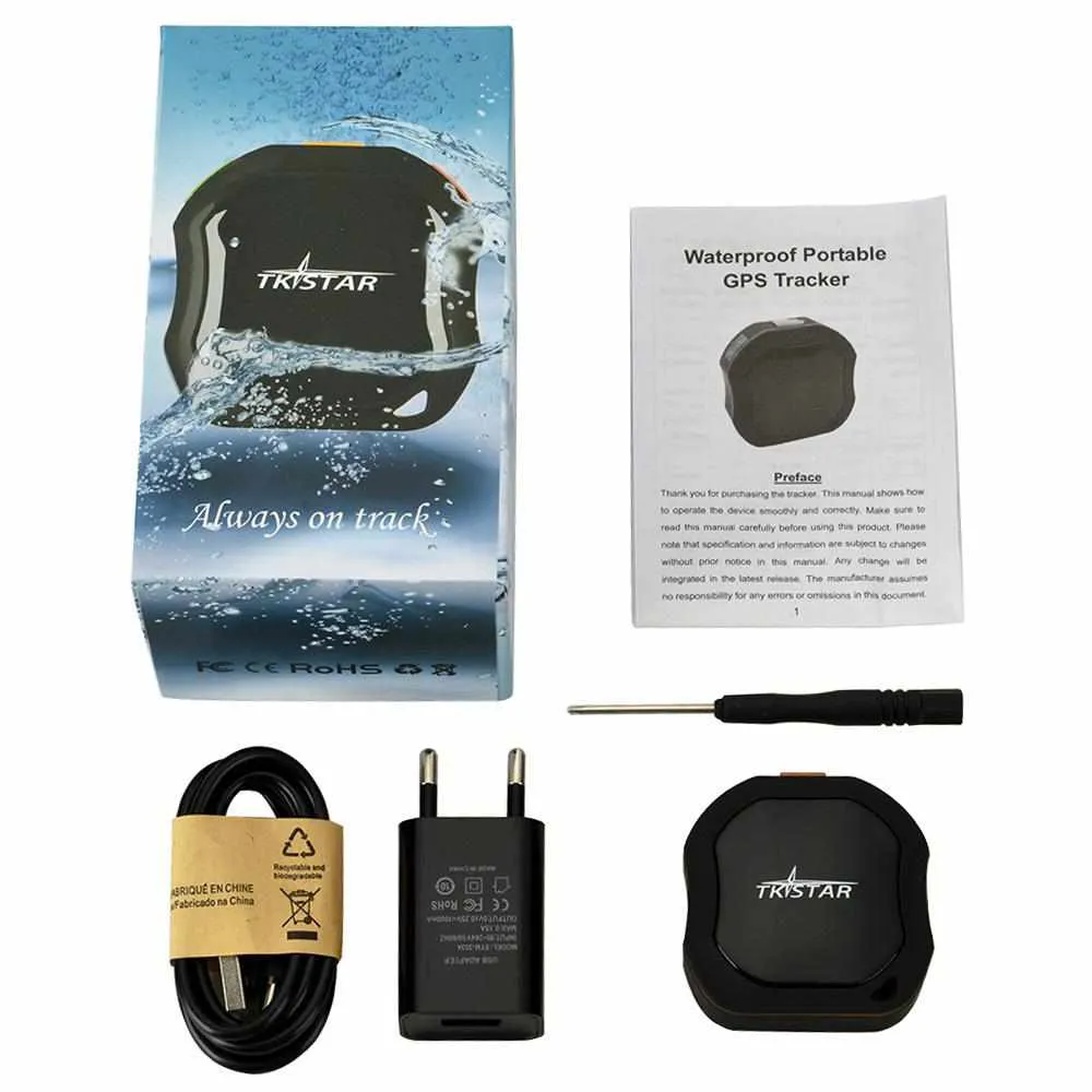 LK109 TKSTAR IP68 Waterproof Mini GPS Tracker For Pet and Kids