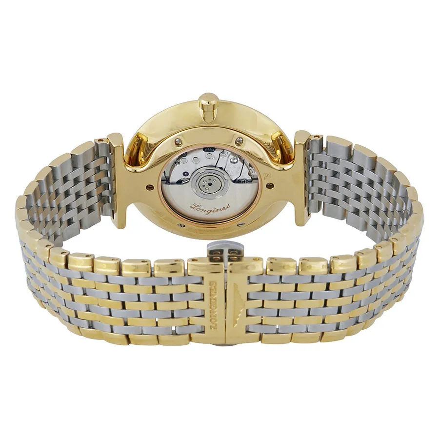 Longines Grande Classique Gold Tone Dial Automatic Ladies Two Tone Watch L4.708.2.32.7