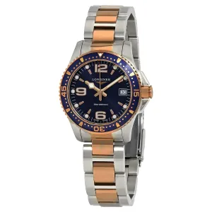 Longines HydroConquest Blue Dial Ladies Two Tone Watch L33403987