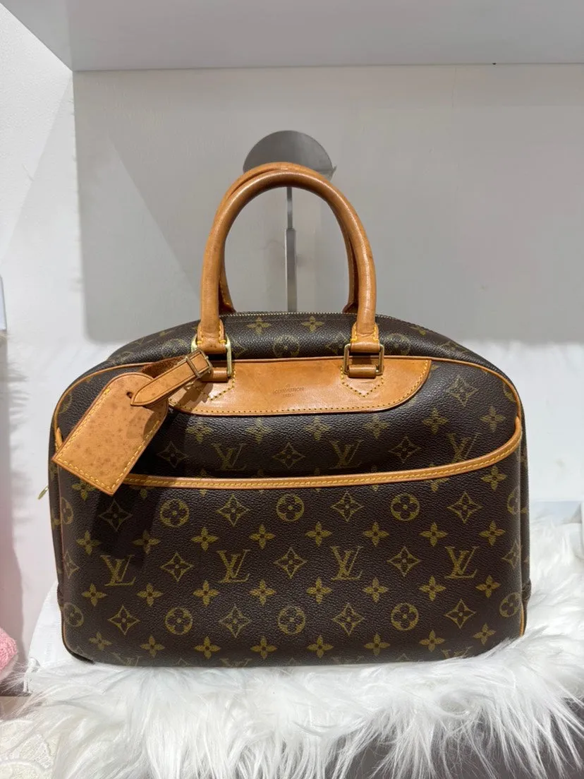 Louis Vuitton Jenny Monogram Canvas Brown Handbag Medium Size