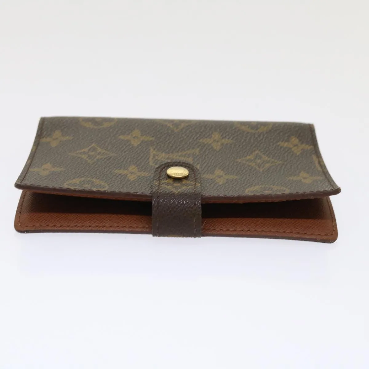 LOUIS VUITTON Monogram Agenda PM Day Planner Cover R20005 LV Auth 47172