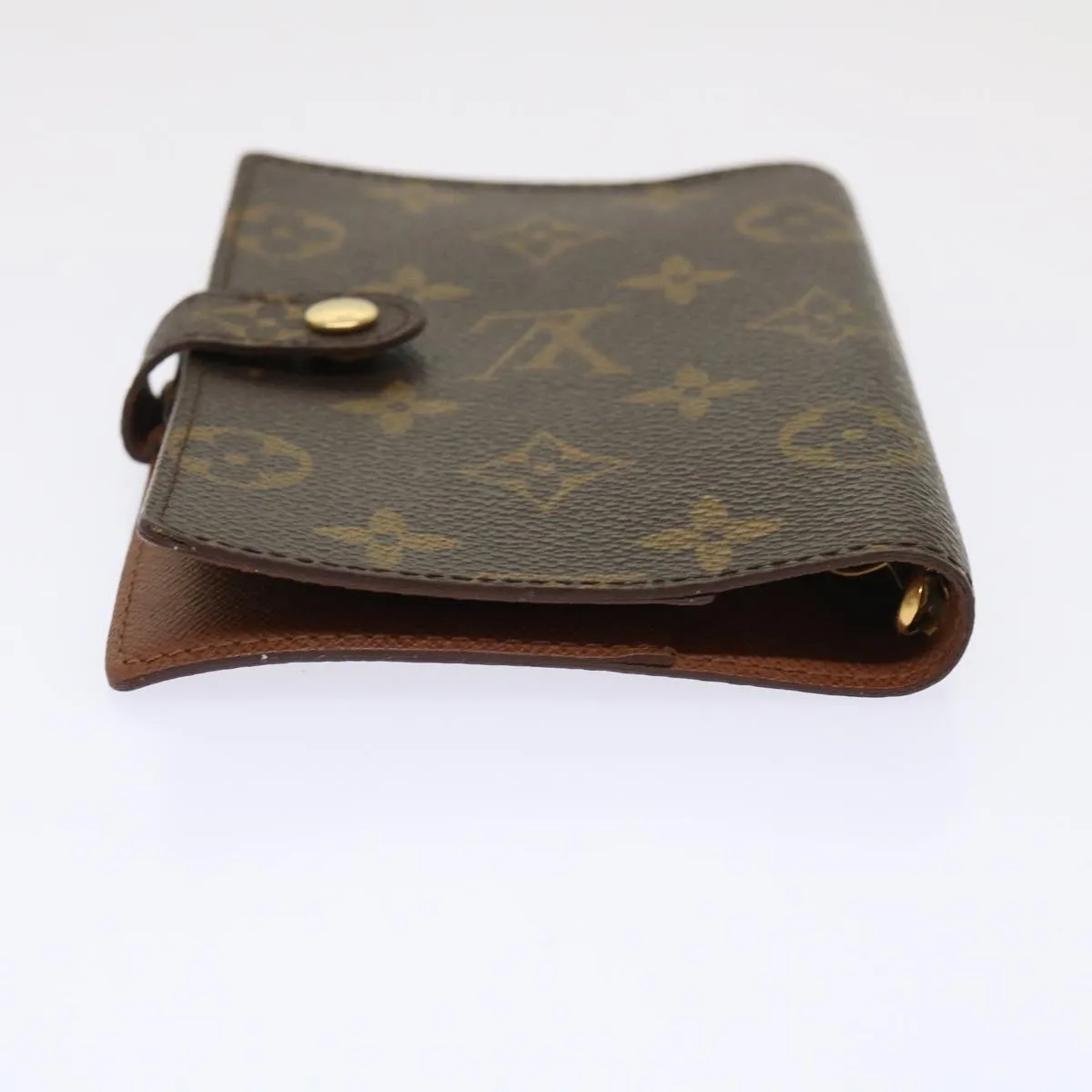 LOUIS VUITTON Monogram Agenda PM Day Planner Cover R20005 LV Auth 47172