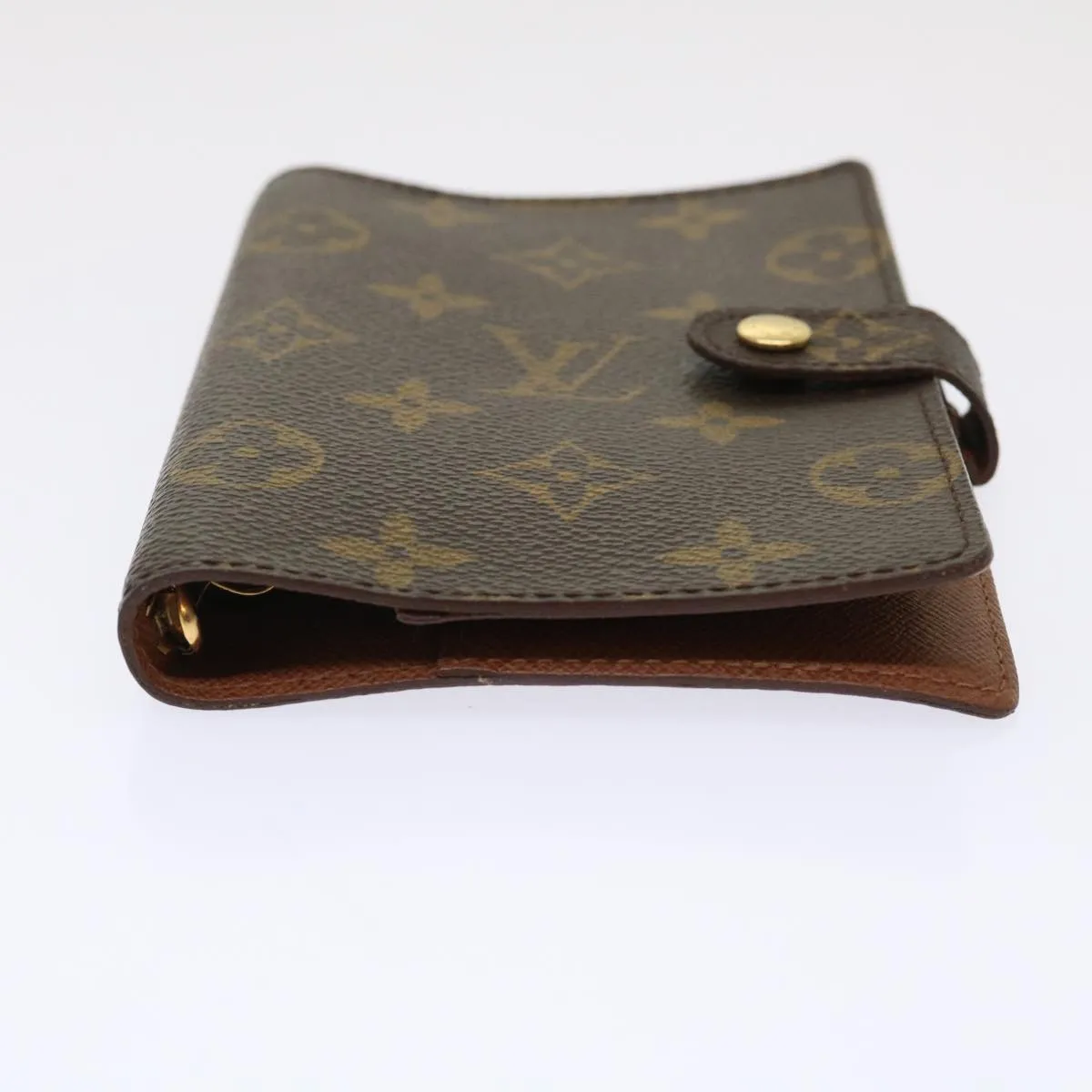 LOUIS VUITTON Monogram Agenda PM Day Planner Cover R20005 LV Auth 47172