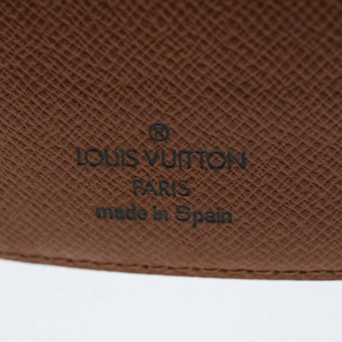 LOUIS VUITTON Monogram Agenda PM Day Planner Cover R20005 LV Auth 50241