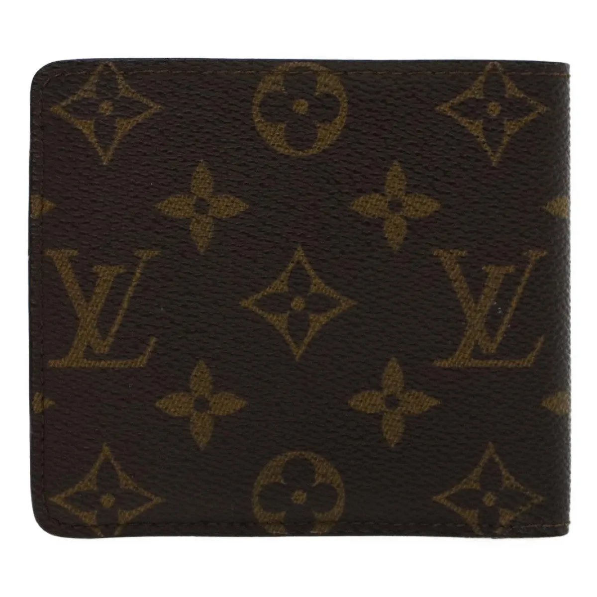 LOUIS VUITTON Monogram Bifold Wallet LV Auth 45768