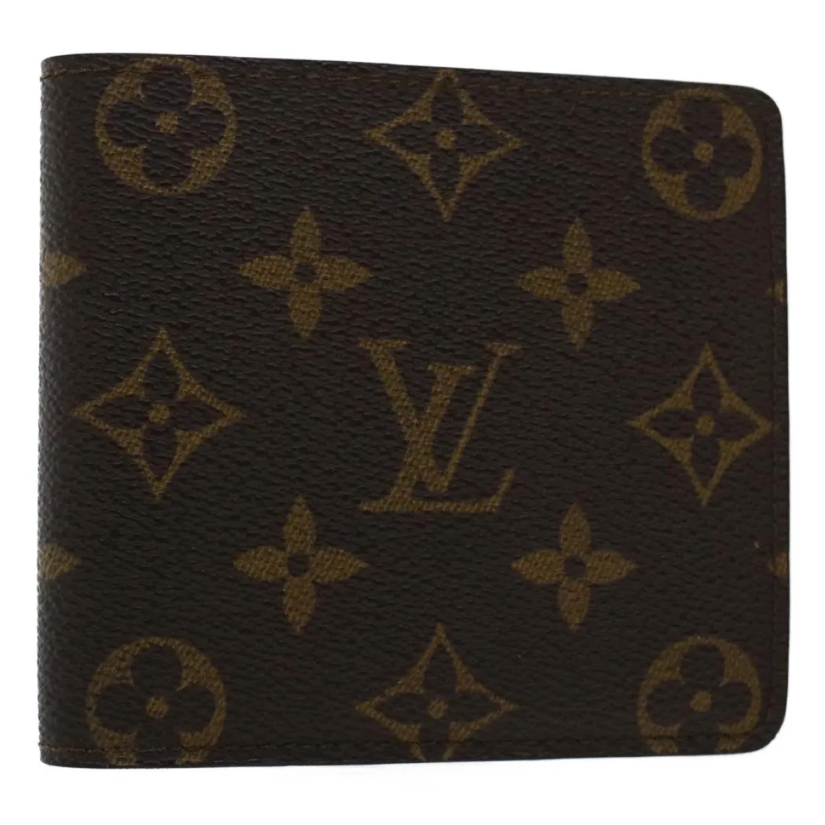 LOUIS VUITTON Monogram Bifold Wallet LV Auth 45768