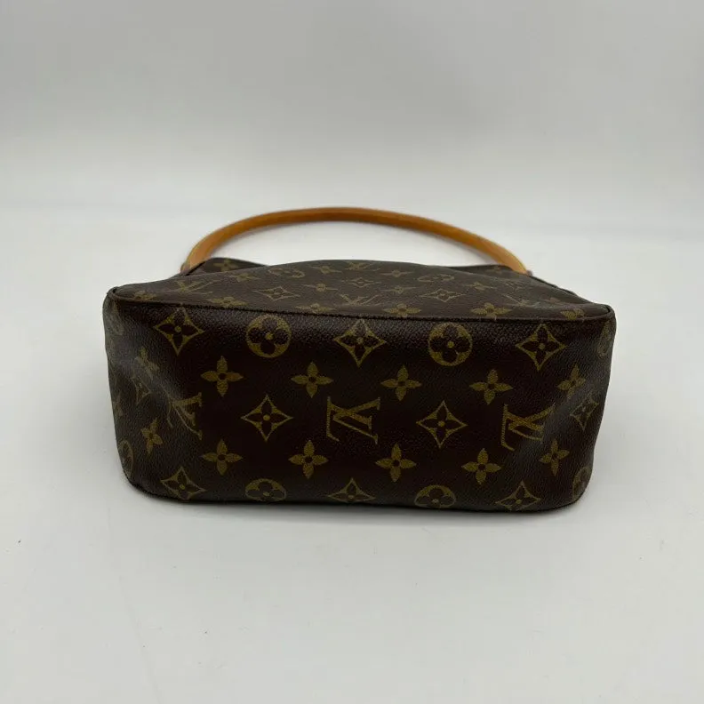 Louis Vuitton Monogram Brown Shoulder Bag Medium