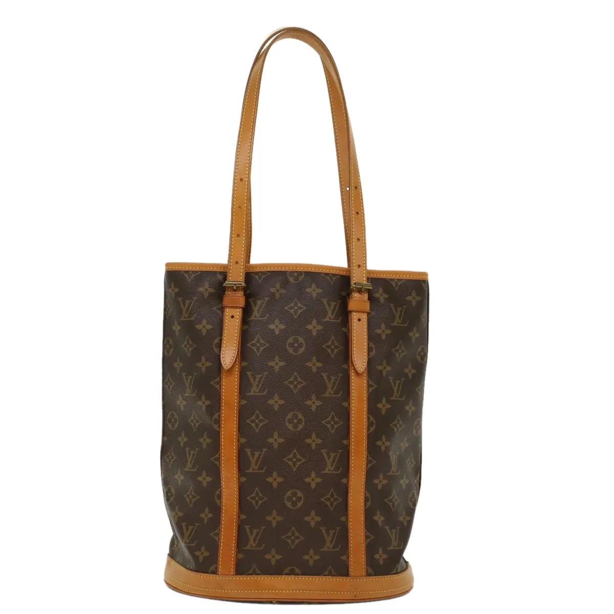 LOUIS VUITTON Monogram Bucket GM Shoulder Bag M42236 LV Auth 49236