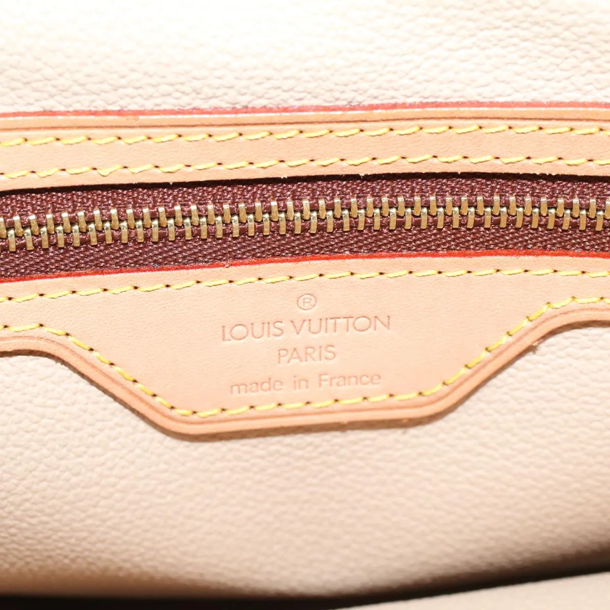 LOUIS VUITTON Monogram Bucket GM Shoulder Bag M42236 LV Auth 49236
