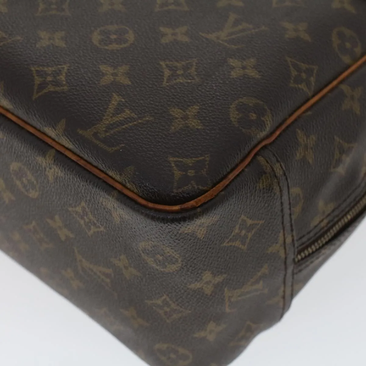 LOUIS VUITTON Monogram Deauville Hand Bag M47270 LV Auth 43920