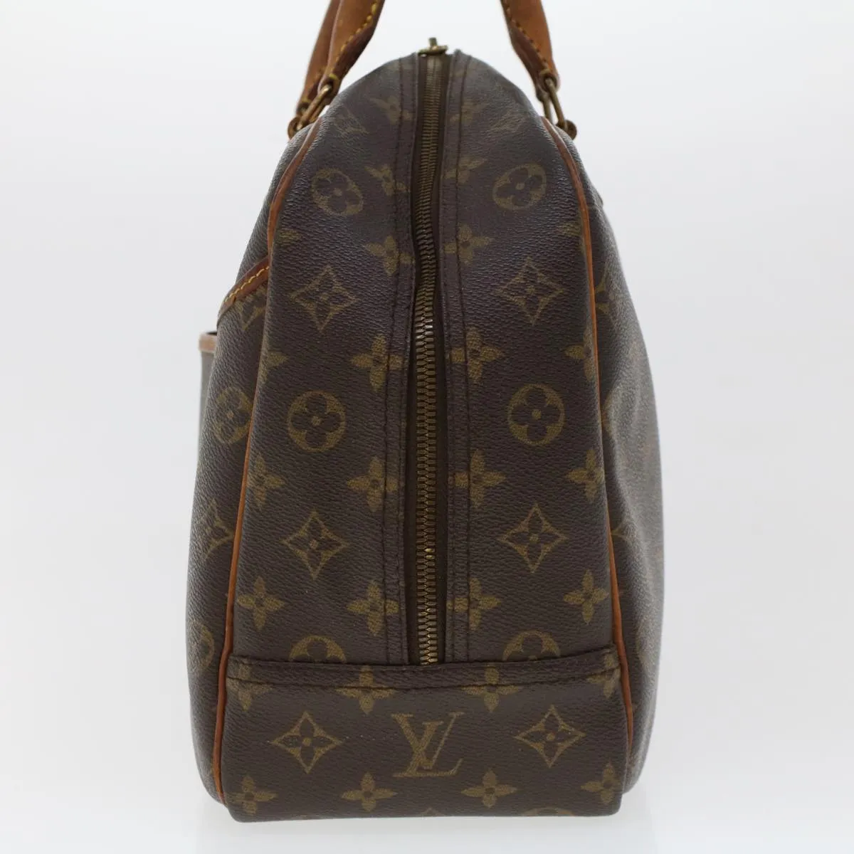 LOUIS VUITTON Monogram Deauville Hand Bag M47270 LV Auth 43920