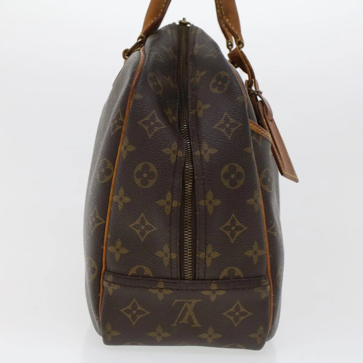 LOUIS VUITTON Monogram Deauville Hand Bag M47270 LV Auth 43920