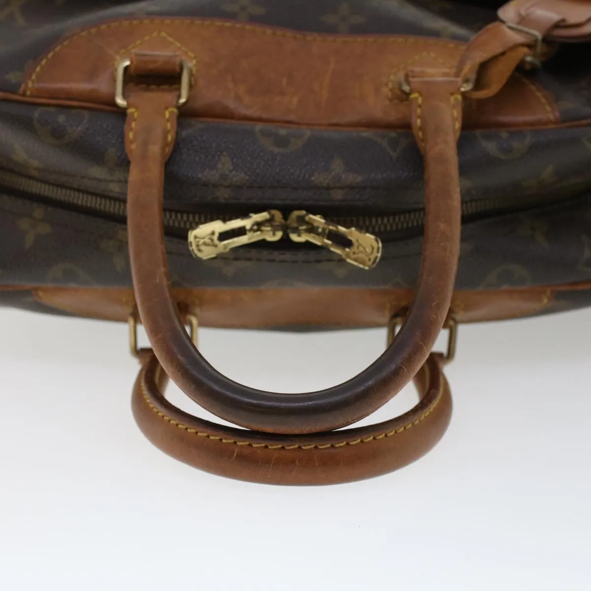 LOUIS VUITTON Monogram Deauville Hand Bag M47270 LV Auth 43920