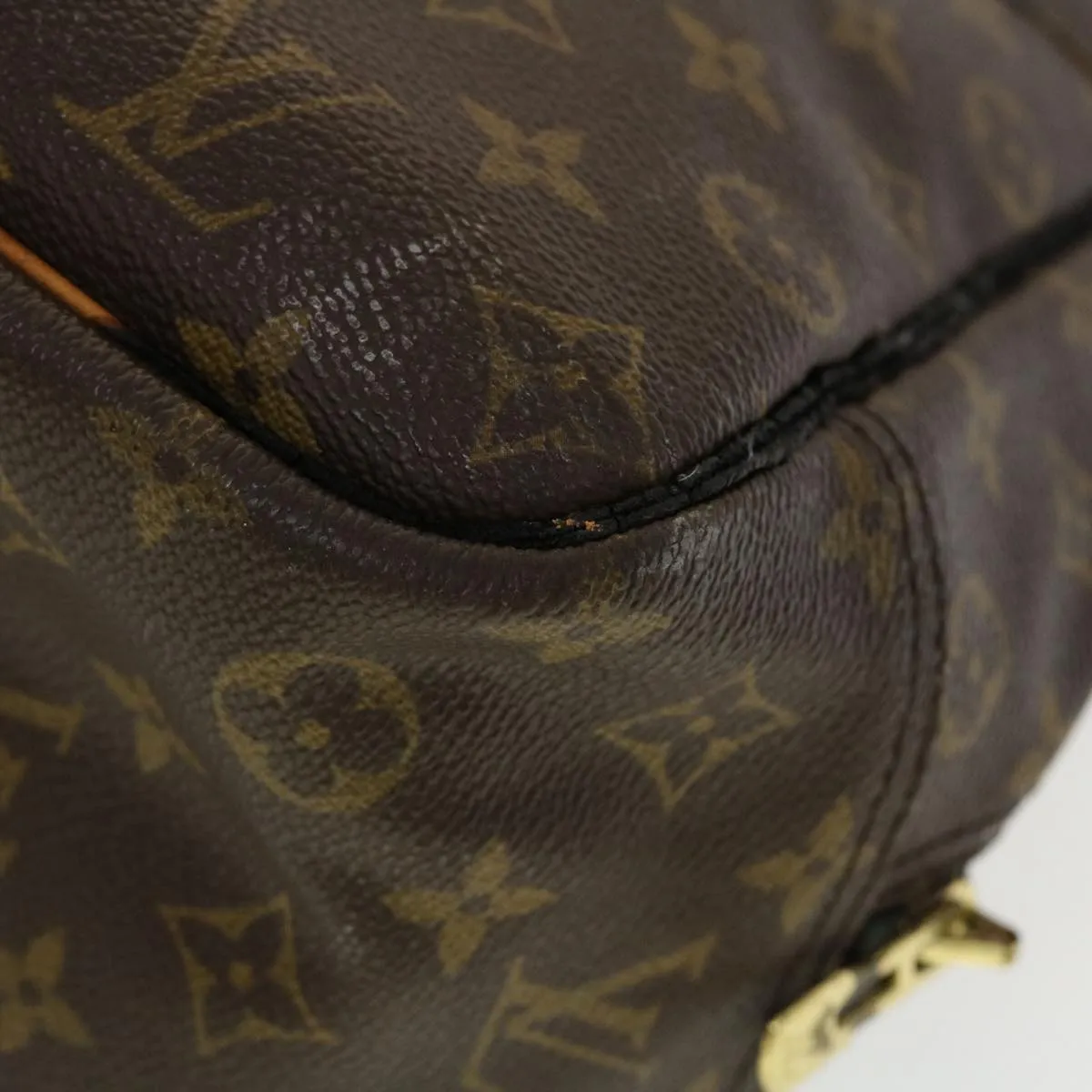 LOUIS VUITTON Monogram Deauville Hand Bag M47270 LV Auth bs5686