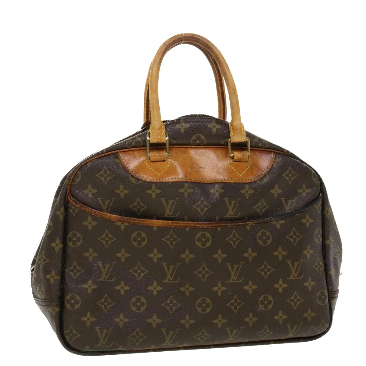 LOUIS VUITTON Monogram Deauville Hand Bag M47270 LV Auth bs5686