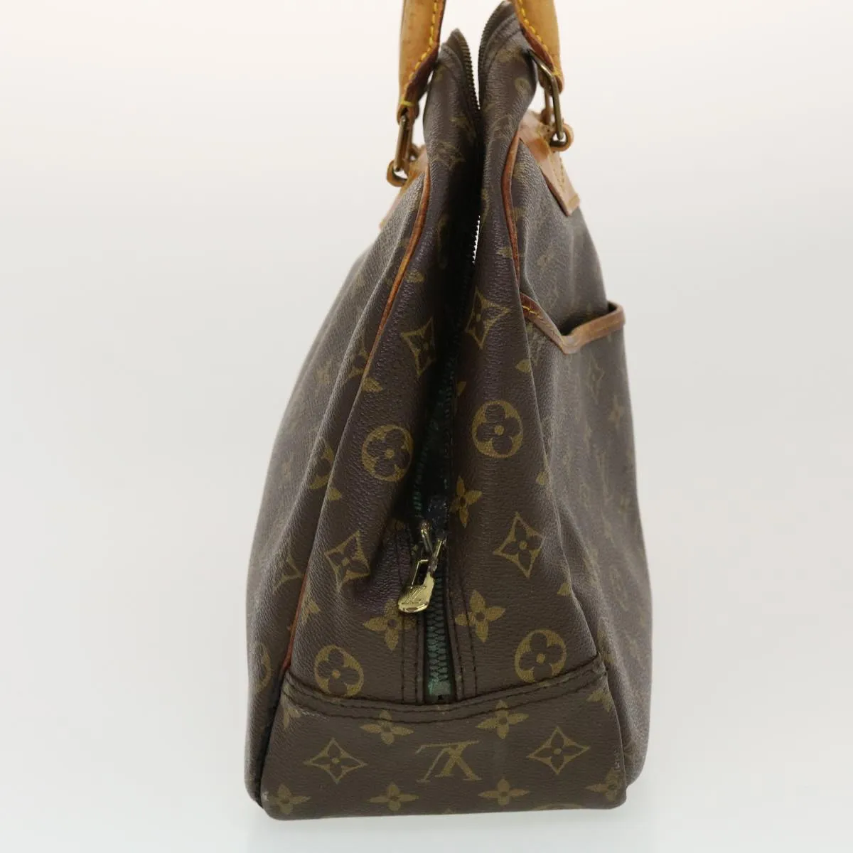 LOUIS VUITTON Monogram Deauville Hand Bag M47270 LV Auth bs5686