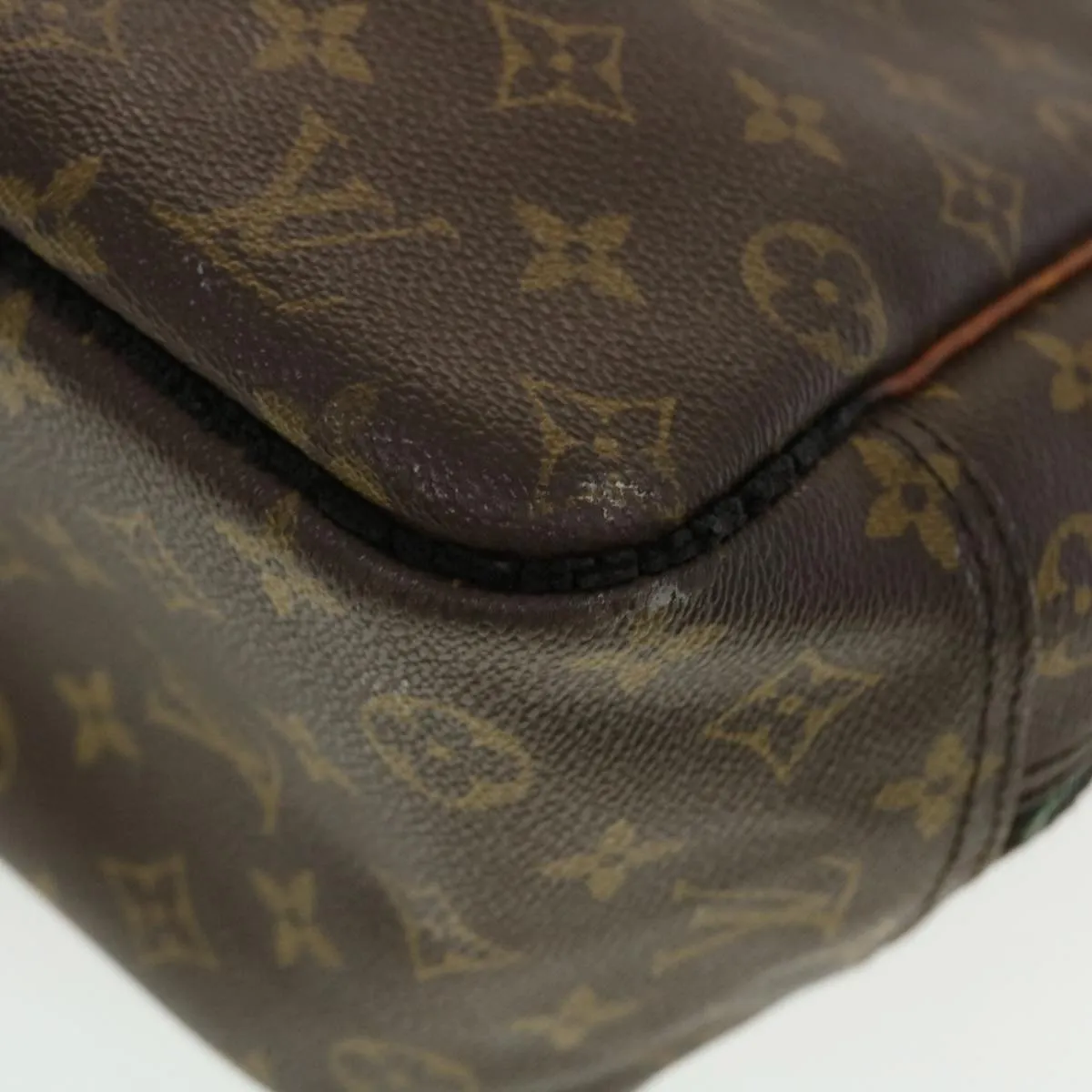 LOUIS VUITTON Monogram Deauville Hand Bag M47270 LV Auth bs5686