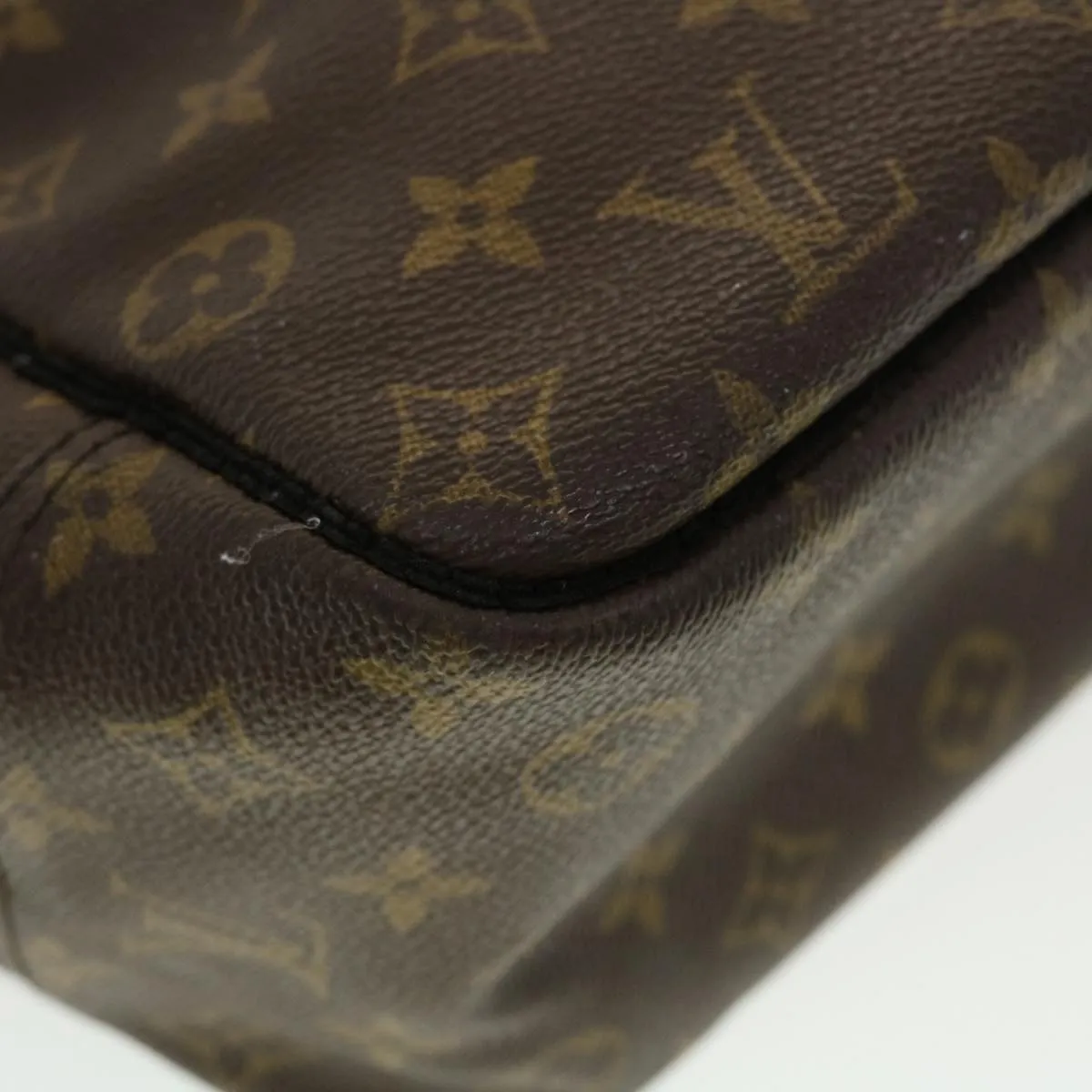 LOUIS VUITTON Monogram Deauville Hand Bag M47270 LV Auth bs5686