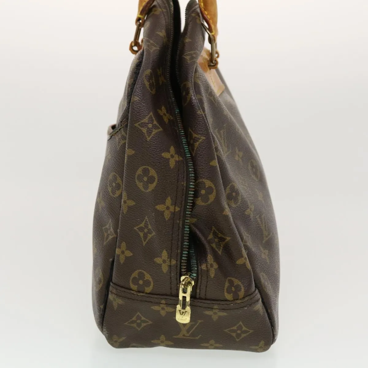 LOUIS VUITTON Monogram Deauville Hand Bag M47270 LV Auth bs5686