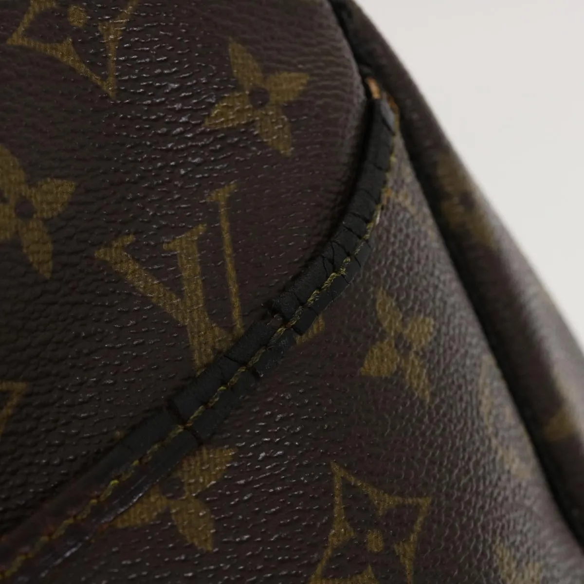 LOUIS VUITTON Monogram Deauville Hand Bag M47270 LV Auth bs5686