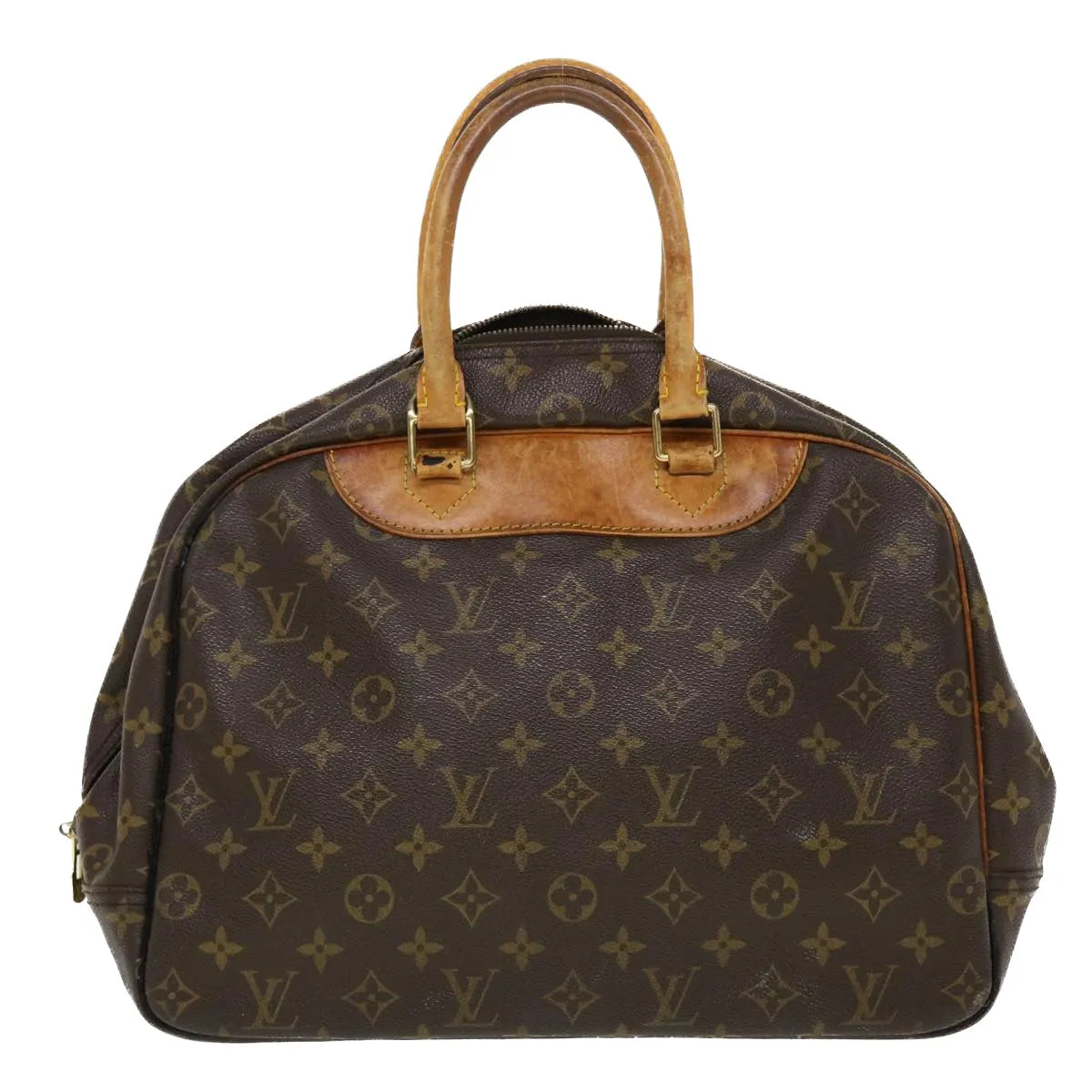 LOUIS VUITTON Monogram Deauville Hand Bag M47270 LV Auth bs5686