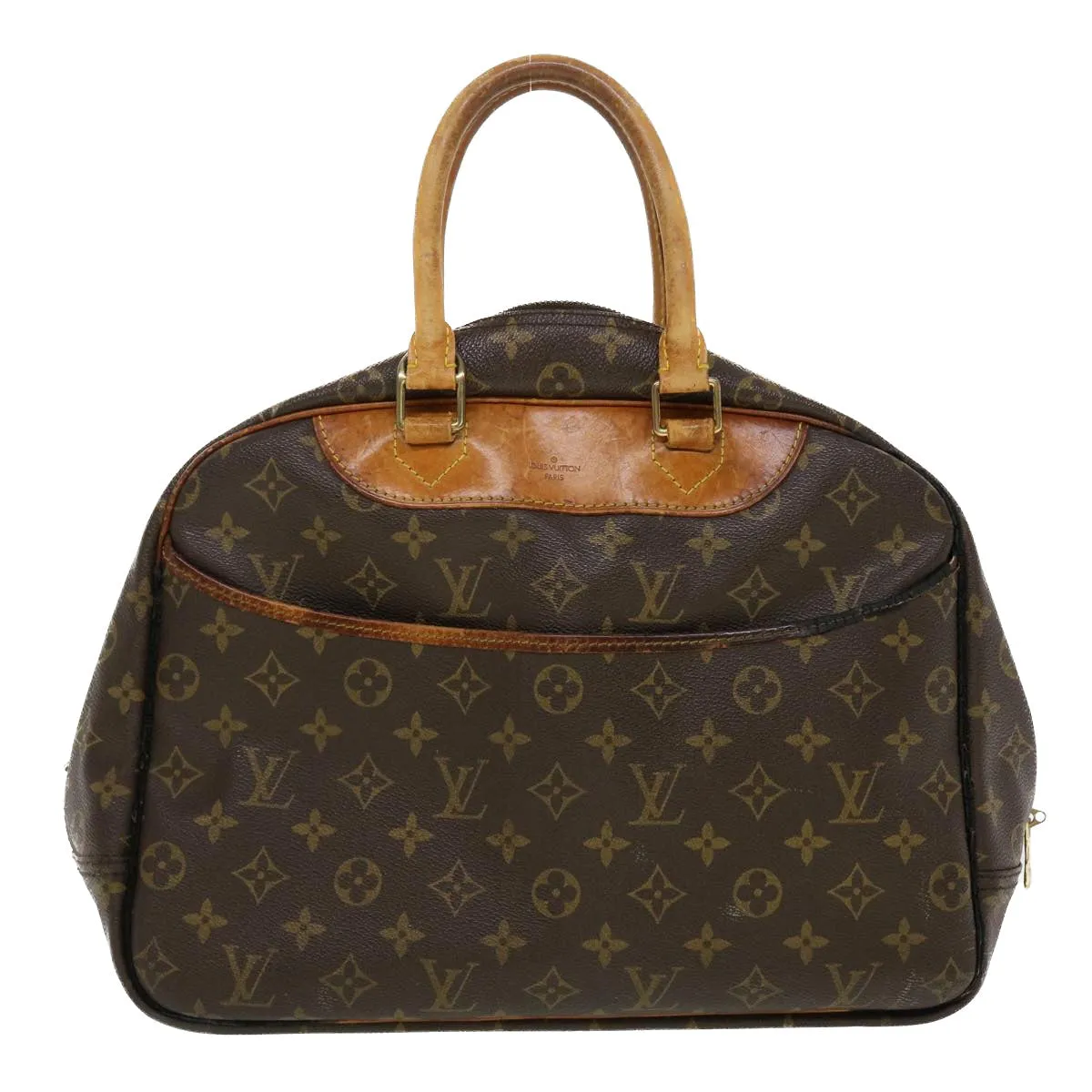 LOUIS VUITTON Monogram Deauville Hand Bag M47270 LV Auth bs5686