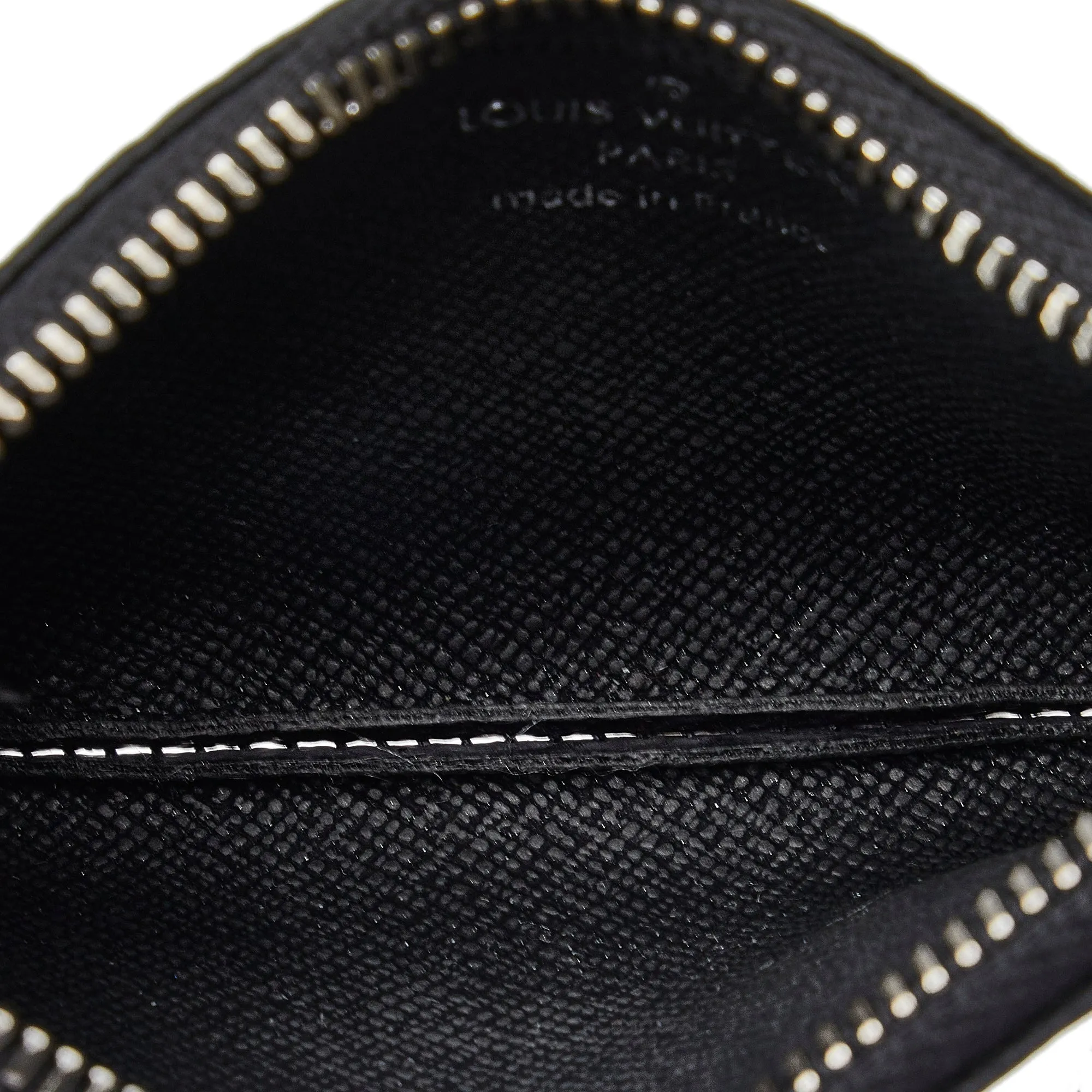 LOUIS VUITTON Monogram Eclipse Reverse Pochette Cles Coin Pouch